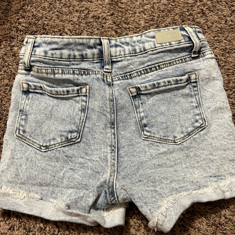 RSO button fly size 10 girls shorts